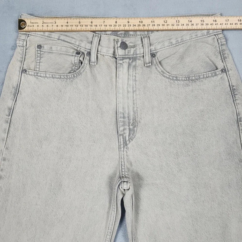 Levi's 565 Jeans Mens 32x30 Light Acid Wash Wide Leg Baggy Denim Y2K